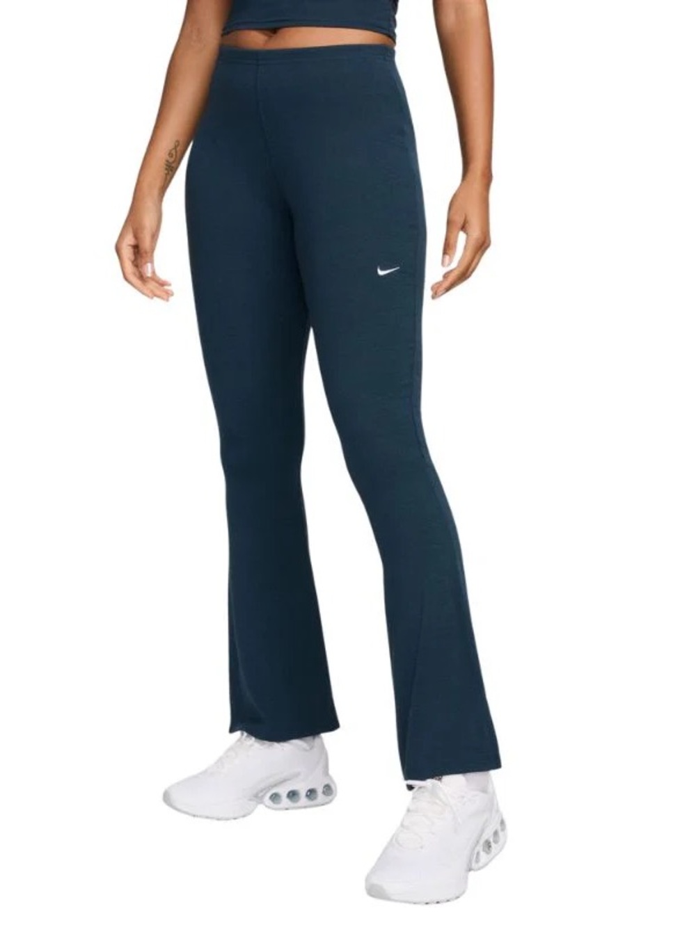 Nike Women's Dark Navy Bootcut Flare Leggings